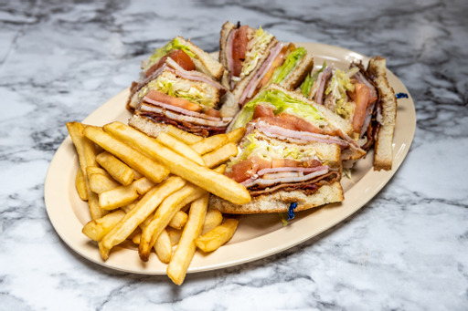  Turkey Club Sandwich 